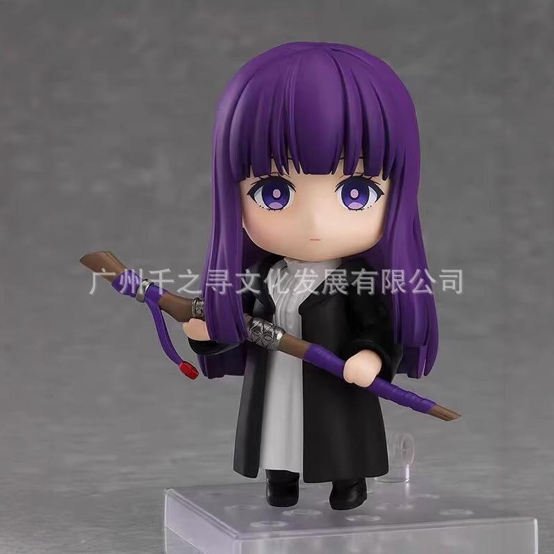 Neu #2368 Frieren Frieren Jenseits des Reiseendes Chibi Stil Gesicht tauschbar Anime Actionfigur Spielzeug Für Anime Fans