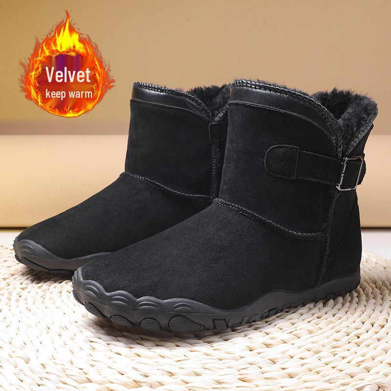 

Женские зимние водонепроницаемые нескользящие хлопковые снегоступы 36