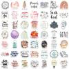 10/30/50/100pcs Cartoon Jesus Christian Stickers Bohemian Style Bible Phrase Graffiti Sticker Diary Luggage Phone Decals Packing