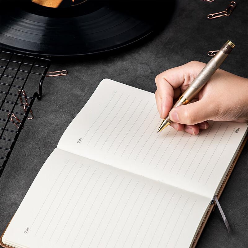 Deli Leather Cover Notebook 7921