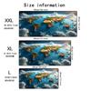 Green Earth Distribution Mouse Pad Large Rubber Anti-slip PC Desk Accessories Mousepad for Offices and Gamer Keyboard Decor Mat
