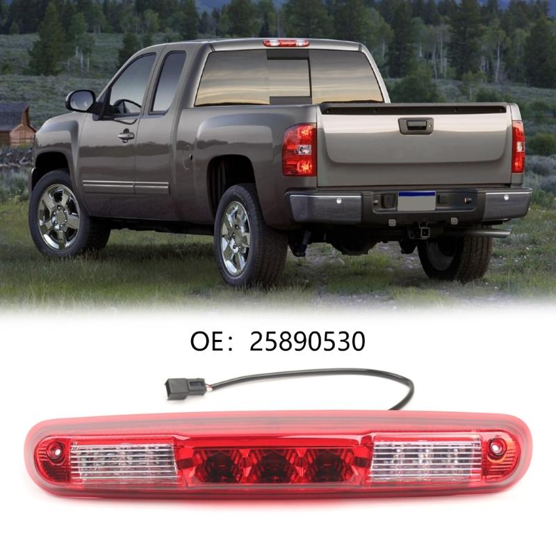 25890530 LED Tail Brake Light High Mount 3rd Light Replacement Accessories Third Stop Lamp for 1500 2007-2013