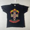 Guns N Roses Appetite For Destruction Black Graphic T-Shirt Ideal Tag Mens L Unisex T-Shirt