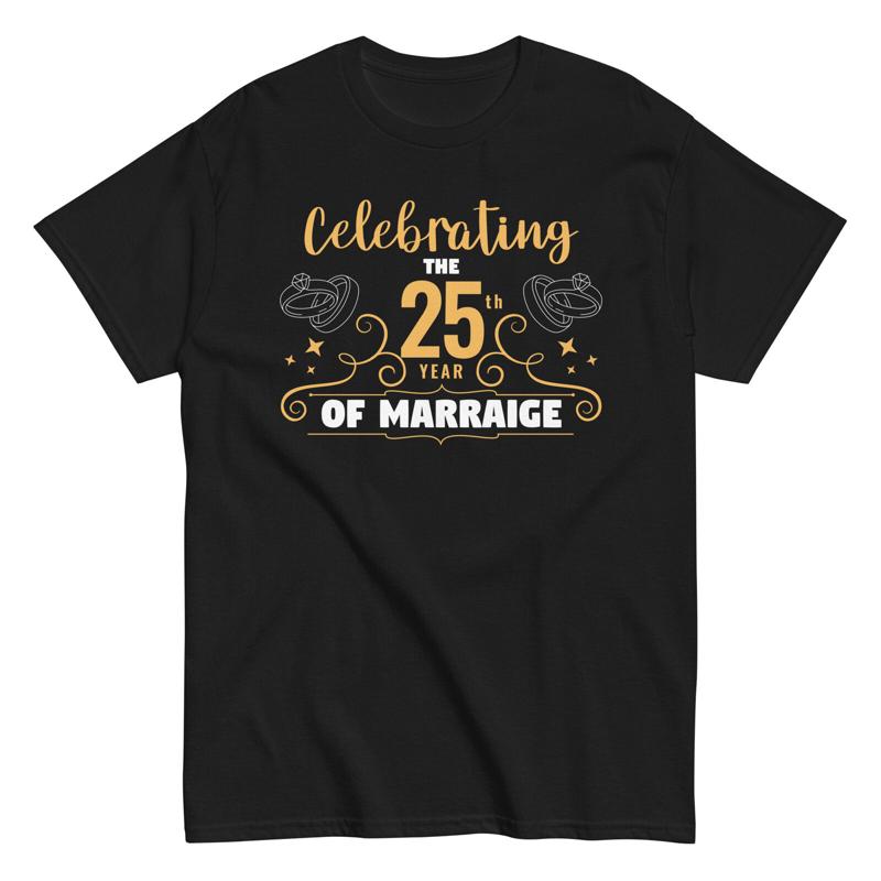20th Wedding Anniversary T Shirt Celebrating 20 Years of Marriage