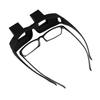 Prism Glasses Universal Non-slip ABS Refractive Show Horizontal Glasses for Reading