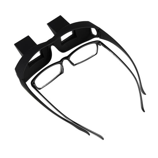Prism Glasses Universal Non-slip ABS Refractive Show Horizontal Glasses for Reading