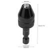 0,3-3,6 mm Nyckellös Borrchuck 1/4 Hexskaft Snabbadapter Omvandlare