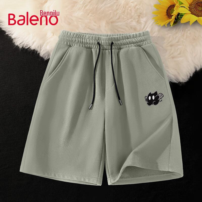 Baleno Men's Cartoon Print Pure Cotton Casual Shorts