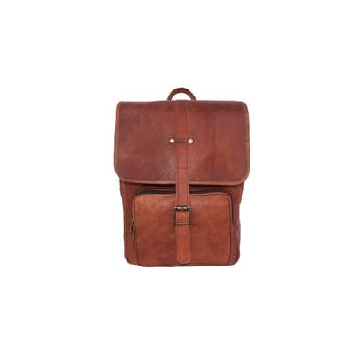 Genuine Leather Backpack Shoulder Bag Office School 13" Laptop Rucksack Handbags