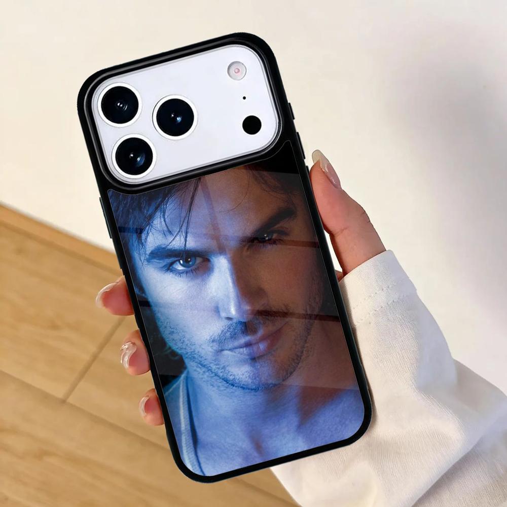 Vampire Diaries Ian Somerhalder Phone Case For Apple iPhone 17 Air 16 Pro Max 15 Pro Max 14 13 12 11 Mini Back Cover