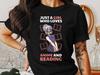 Anime Reading Girl T-Shirt, Manga Lover Gift, Chic Women's Top