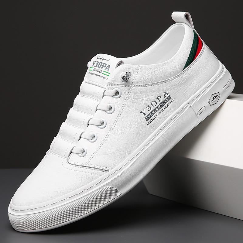 Herrenschuhe Neue Bequeme Lässige Lederschuhe Herren Board Schuhe