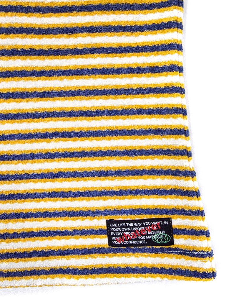 Soipeuyukaen Cotton Terry Stripe Sleeveless Top