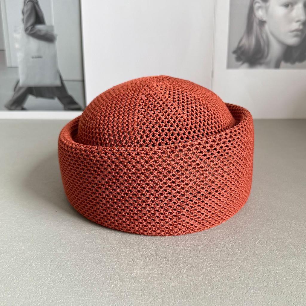 New Summer Mesh Outdoor Breathable Beret For Women Hard Black White Berets Caps Elegant Sun Hat Female Beret
