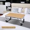 ZISIZ Aluminum Alloy Foldable Laptop Bed Desk