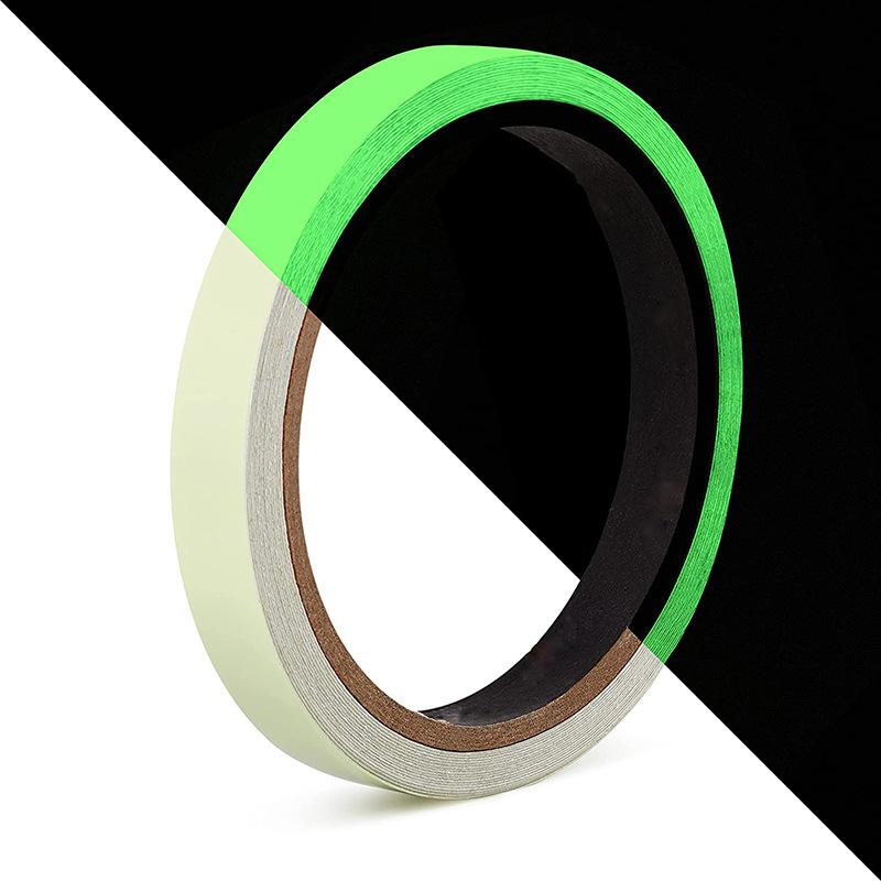 Fishing Tool Self Adhesive Green Luminous Tape Glow In The Dark Stickers Stage Decorative Fluorescent Tape Warning Stickers