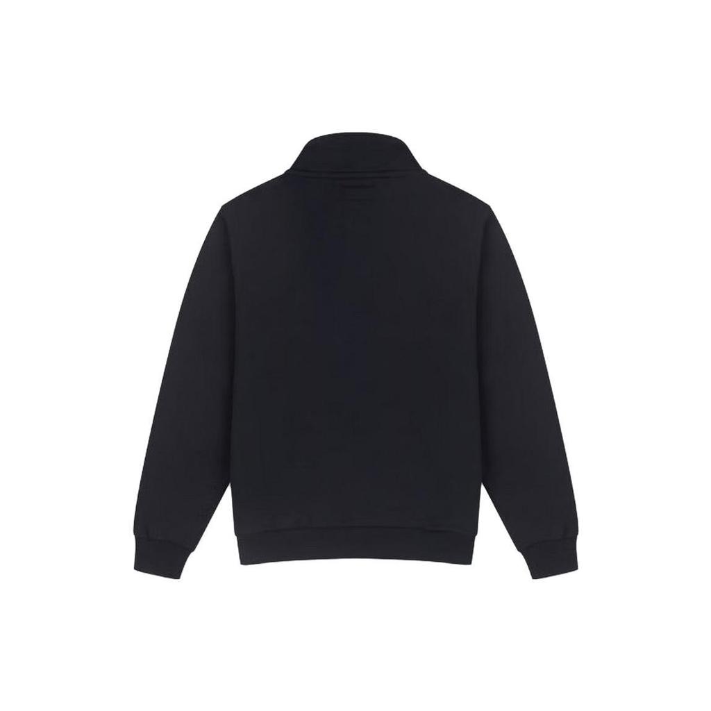 Converse Sweatshirts Men's Black Stand Collar Moderate Regular 10025910-A03
