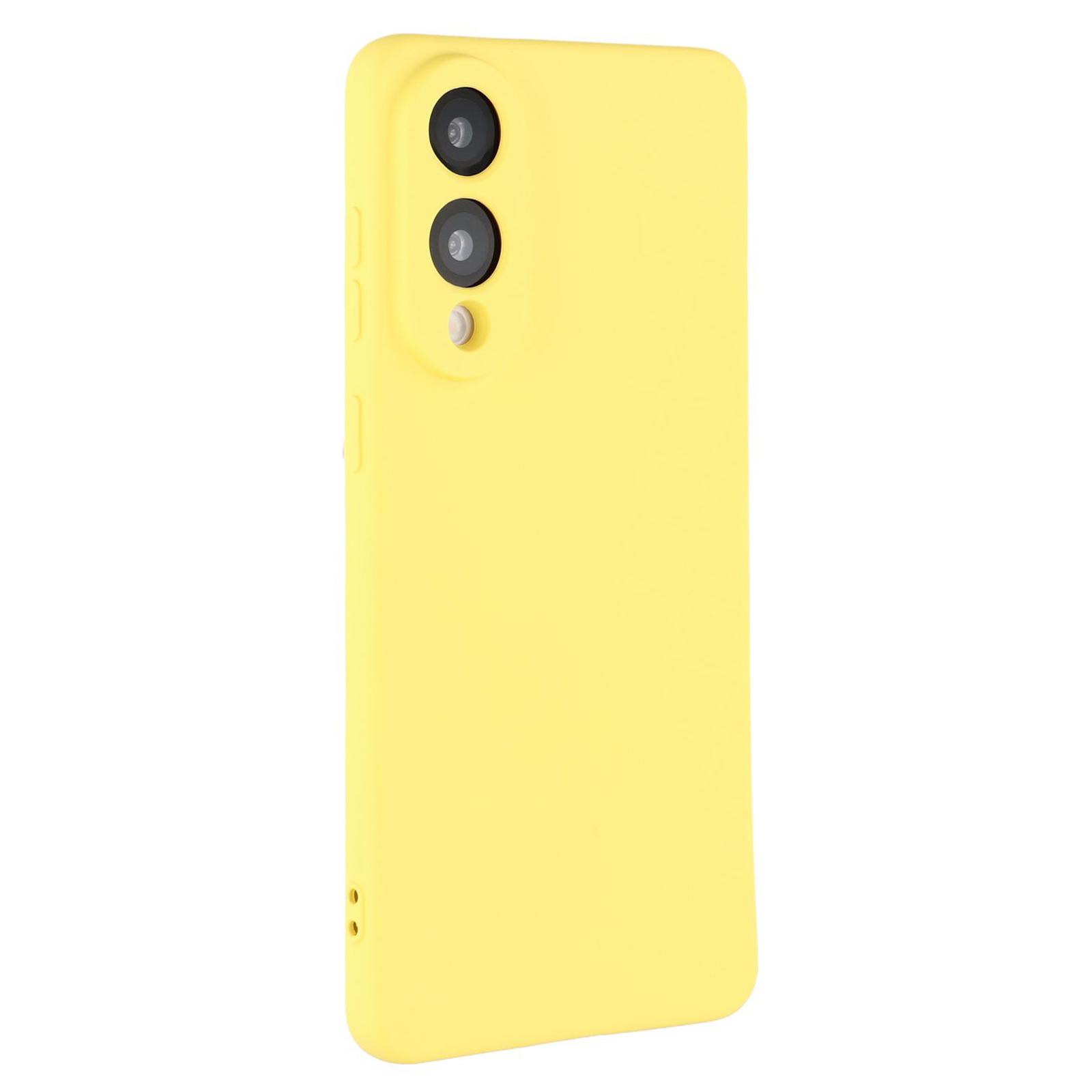 

For Samsung Galaxy S25 Edge Case Arc Edge 2.0mm TPU Protective Phone Cover Yellow