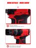 21V Brushless Cordless Drill & Impact Screwdriver with Lithium Battery