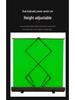 Portable Pull-Down Green Screen: Thick, Liftable, Telescopic Background for Keying and Live Streaming