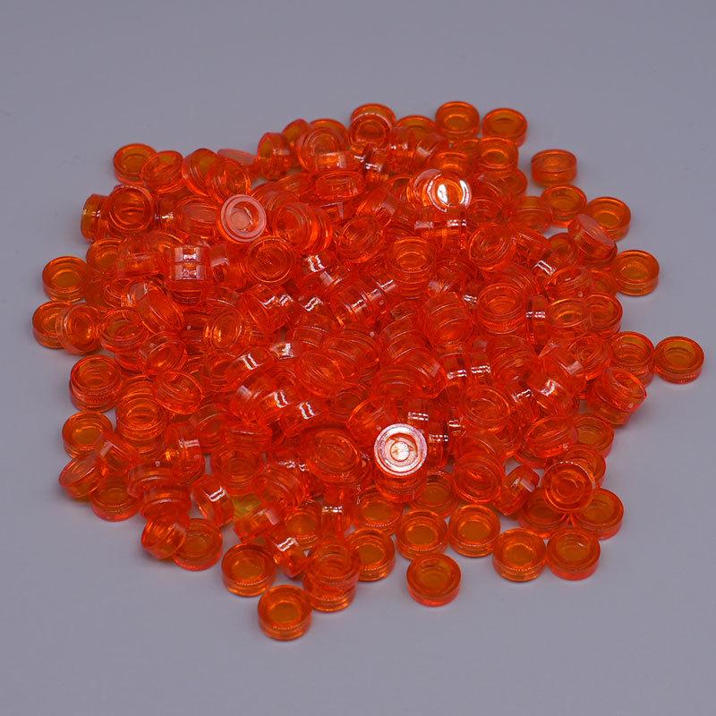 Handmade 10g Multicolor Round Building Blocks for DIY Projects with Meat-Filled Granules