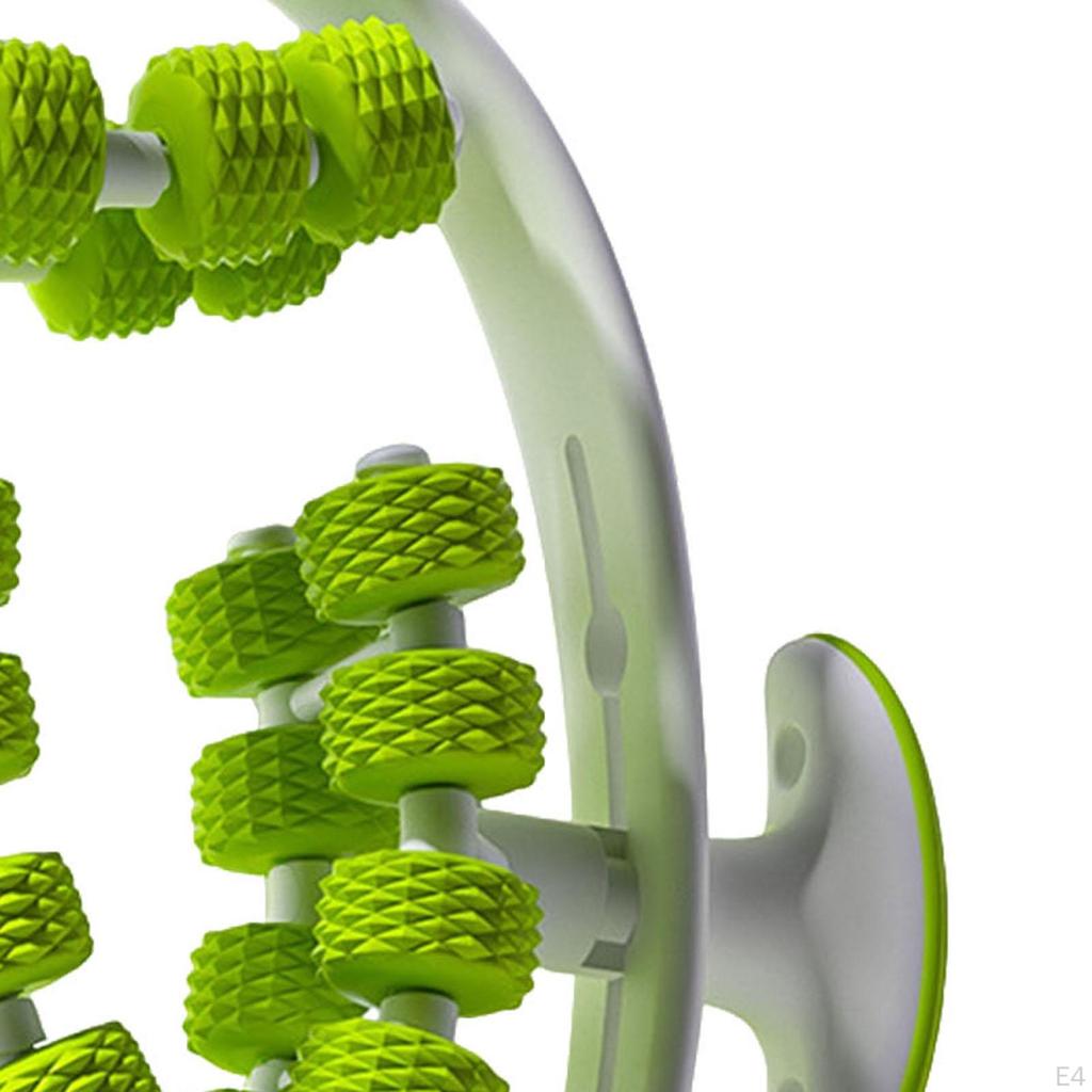 24 Wheel Circle Circular Leg Clamp Massaging Tool for Bodybuilding Sports Home