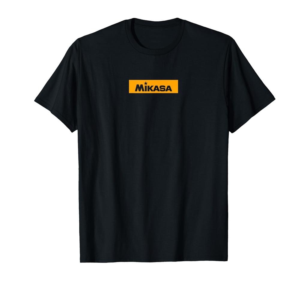 Box Logo Orange Volleyball T-shirt