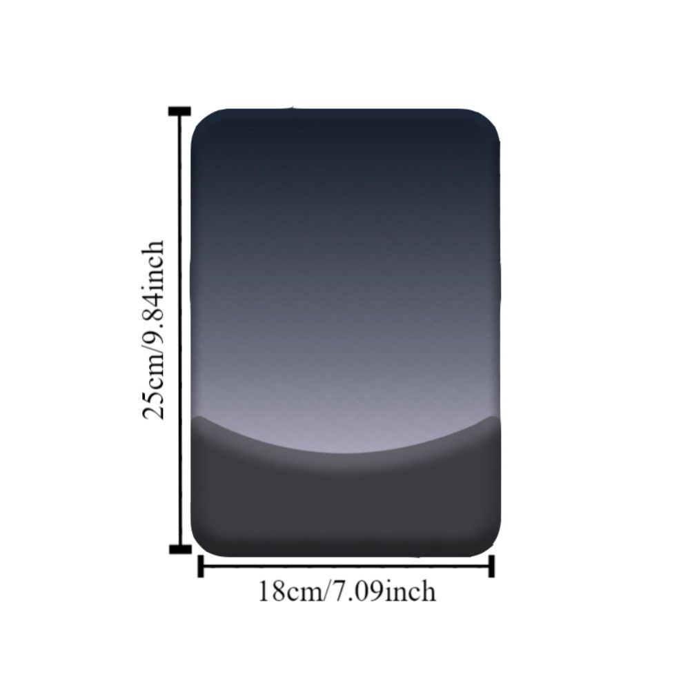 Soft Wrist Support Mouse Pad Relax Wrists Mouse Wrist Rest Silicone Mouse Pad  Computer Accessories