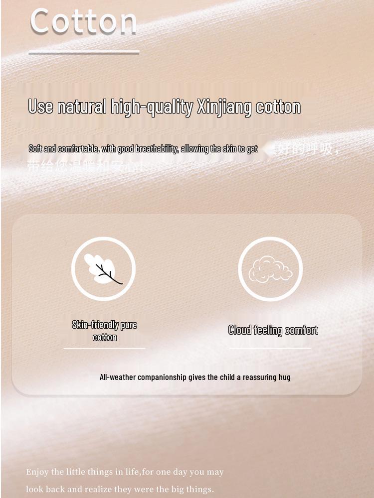 Girls' Autumn Cotton Underwear & Sweater Set – Teen & Kids' Cozy Pajamas