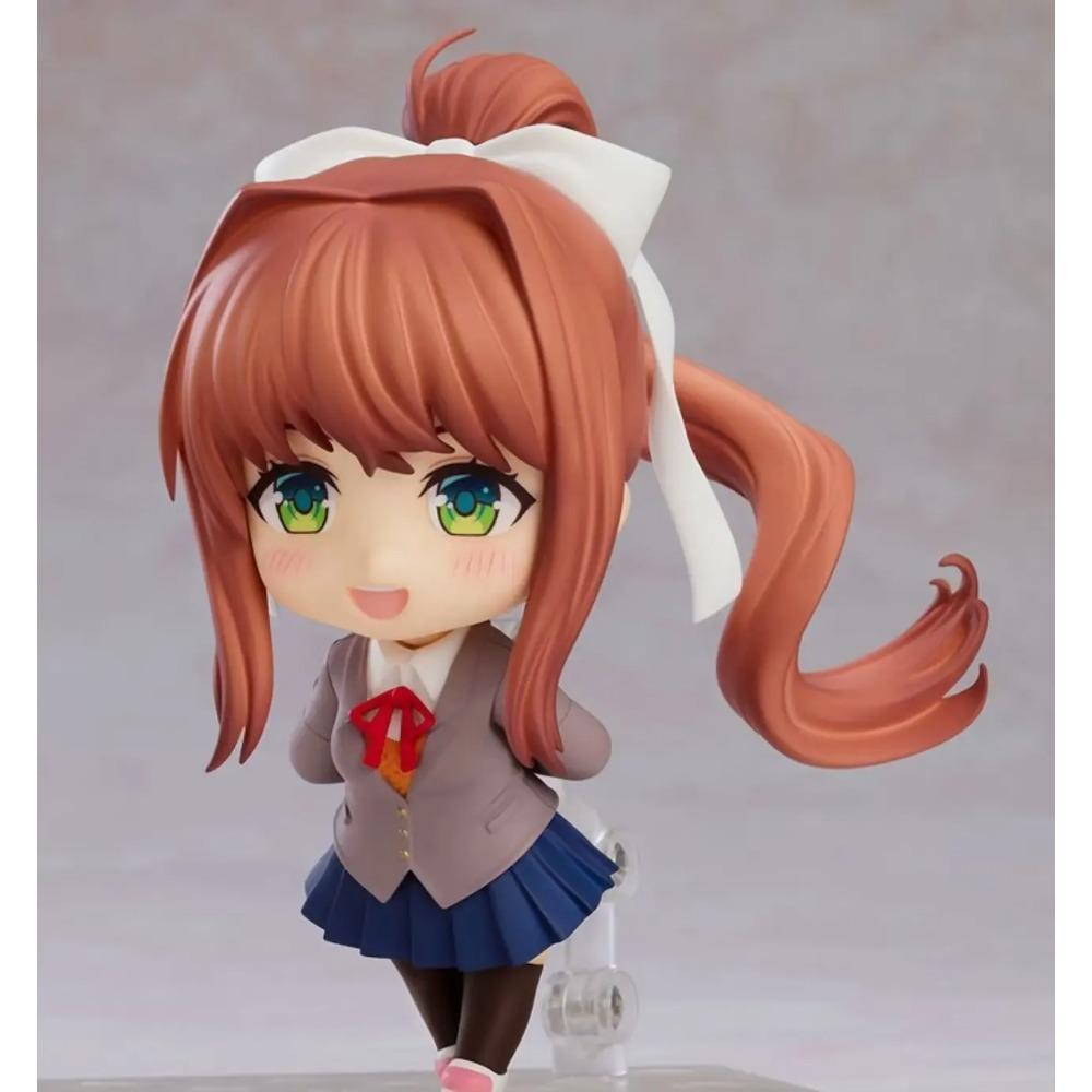 Doki Doki Literature Club! Monika 1817 Cute Girl Articulated Figure Model Toys Christmas Gift 10cm