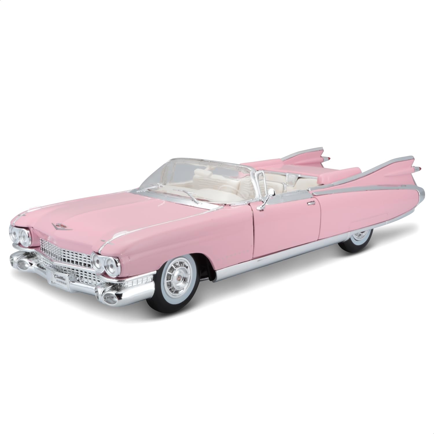 

Maisto 1/18 Scale Cadillac Eldorado Biarritz 1959 Pink / Diecast Model Car, Finished Model, 36813 PK