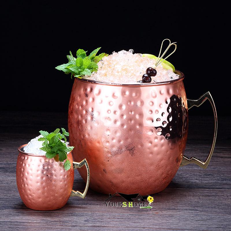 Obří 5L Kladívkovaný Moscow Mule Hrnec Mega Hrnec Moscow Mule Kbelík na led Hrnec Barové Nářadí Barové Potřeby
