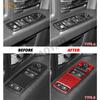 EHV5  For Dodge RAM 1500 2009 2010 2011 2012 Car Interior Accessories Window Lift Switch Panel Decorative Decal Sticker Cover Trim