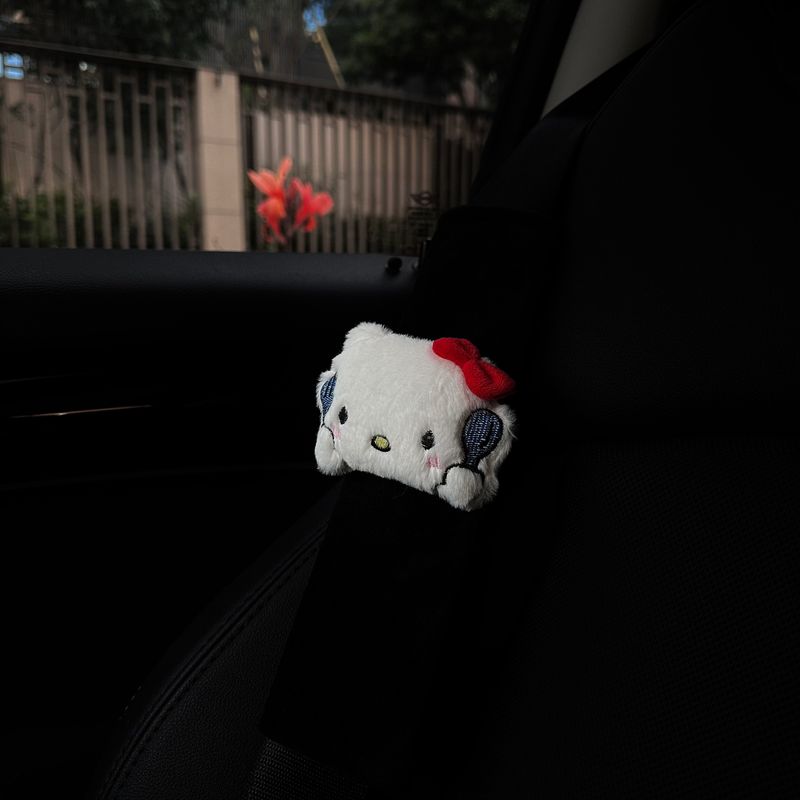 Cute Car Seatbelt Shoulder Pads, Car Decoration Shoulder Pads, In-Car Couple Decorations Default