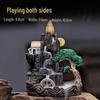 Creative Resin Backflow Incense Burner with Flowing Cloud Smoke Effect and Incense Cones - Entrance Ornament