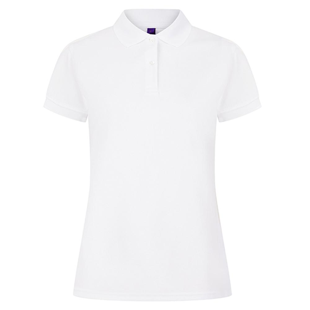 Henbury Womens/Ladies CoolPlus Moisture Wicking Polo Shirt
