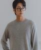 ALVINCLO [Deluxe] Linen Long Sleeve Round Knit Dlx1518 (5 Colors)