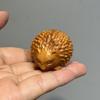 Cute Hedgehog Woodcarving - Charming Details, Perfect Compact - Handmade Desktop Decoration, Ideal Gift for Nature Lovers