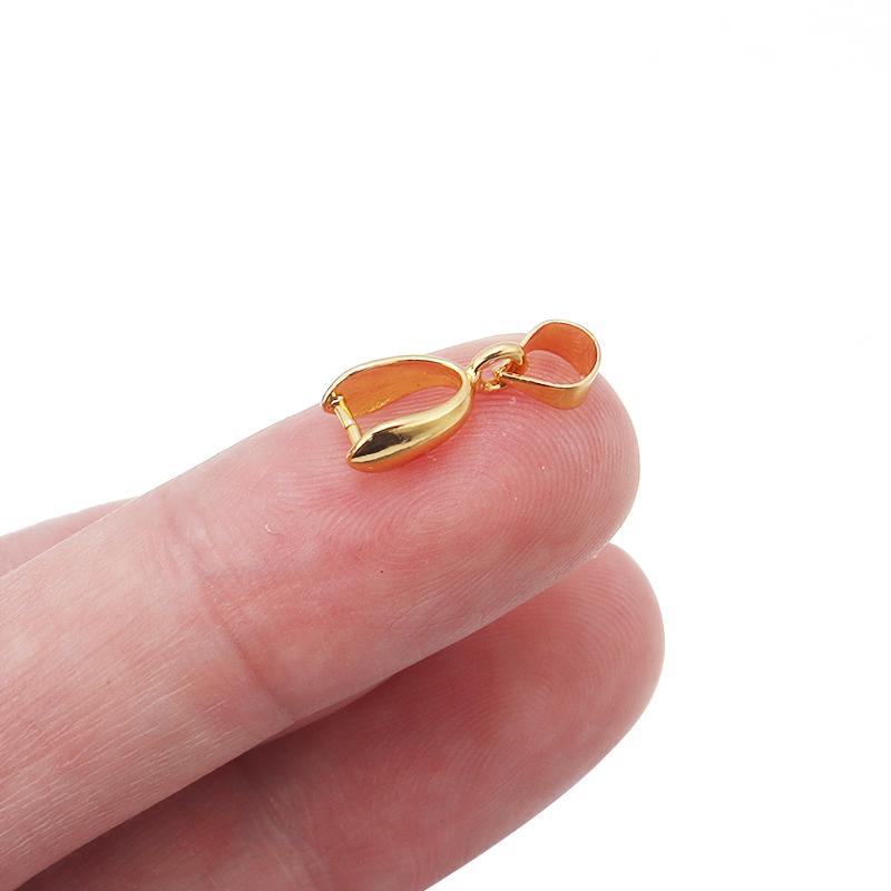 10 pezzi/Lotto Ciondoli Charms Chiusure Gancio Clip Connettore Anello Fibbia Semi di Melone Rame Charms Anellini Materiali Per La Creazione di Gioielli
