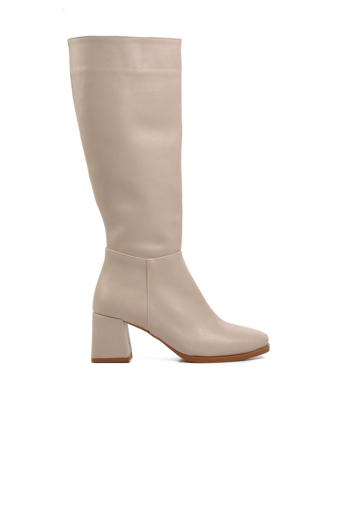 

Women Modern Stylish Fashion Boots Boots Nude Polar Fleece Heeled Boots 36
