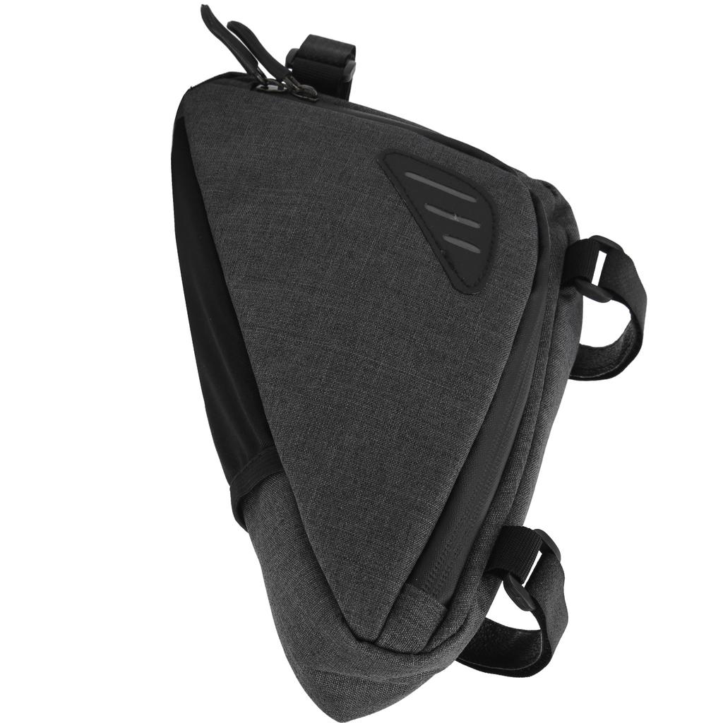 Bicycle Triangle Frame Bag Large Capacity Waterproof Bike Triangle Saddle Frame Pouch for Outdoor Sports Riding