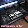 The Cure Customized Name Text Mouse Pad, Large Desk Mouse Mat Personalized Home Office Present