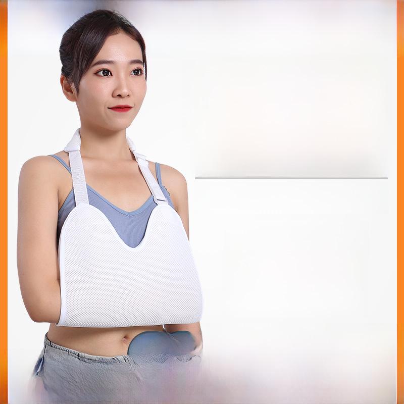 Breathable Thickened Anti-Strangulation Arm Sling with Wrist Fracture and Dislocation Fixation