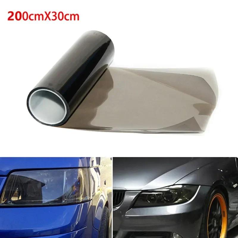 Car Light Film Car Headlight Fog Light Taillight Tint Vinyl Film Sticker Self-Adhesive Motorcycle Vinyl Wrap Car Decoration