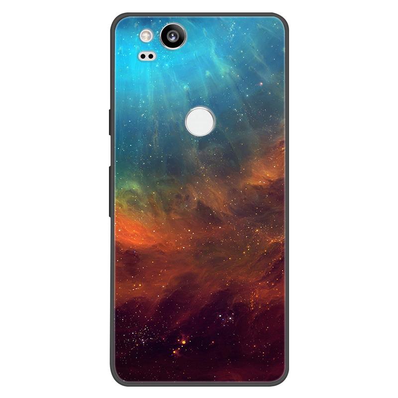 For Google Pixel 2 Case Soft Black Silicone Bumper Butterfly Phone Cover for Googe Pixel2 2XL Pixel2XL 2 Cases Fundas Coque