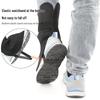 Windproof Velvet Warm Ankle & Foot Protection Leggings with Wrist Strap Shoe Covers
