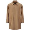GIOVANNI VALENTINO Men's Mid-Length Lapel Trench Coat