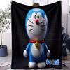 Coperta Copriletto Piccola in Peluche Doraemon Anime Giapponese Coperta da Divano Lancia Coperta Calda Novità per Tutte le Stagioni Regalo per Bambini Casa