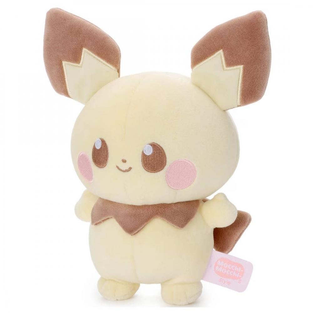 Pokemon Pokepiece Mocchi Mocchi Style Plush Toy Pichu