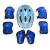 Kids Children Roller Skates Bike Safety Helmet Knee Elbow Wrist Guard Pad Set